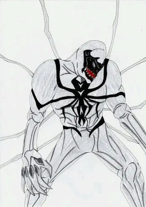 毒液简笔画视频全身