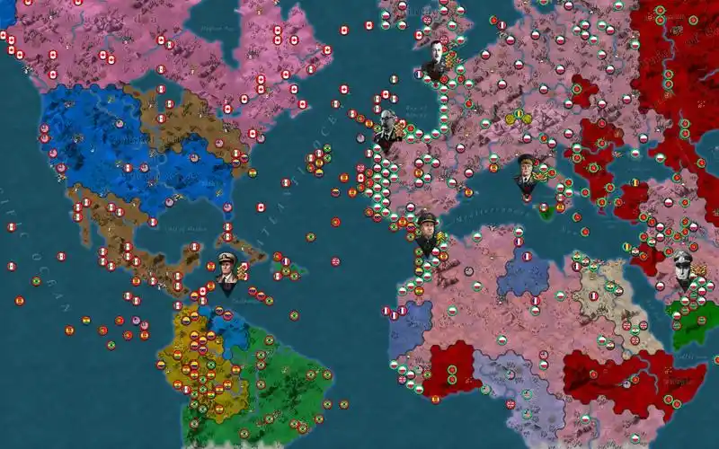 世界征服者4一个地图超大超有趣的mod第四期