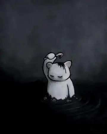 黑暗压抑的心情郁闷的图片 暗黑心理图片(8)_唯美图片