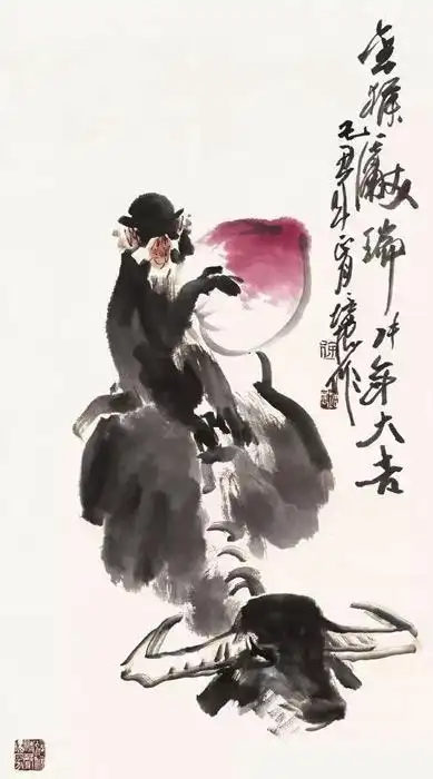 徐培晨画猴作品徐培晨书画价格