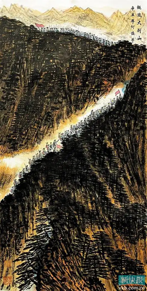 何俊华谈山水创作:继续描画大山大河 希望激起更多人对祖国的热爱