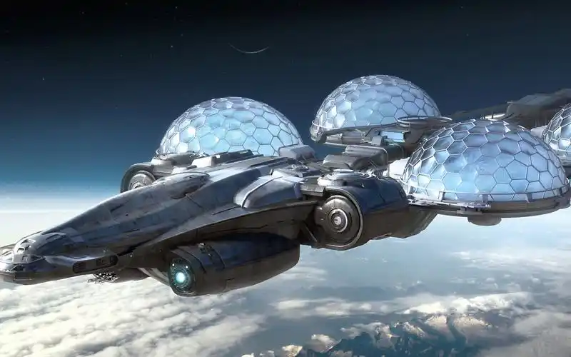 星际公民endeavor生态飞船_哔哩哔哩bilibili_星际公民