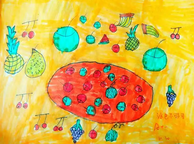 其它 点点聚会 写美篇   本课是以相似形的组合为主要表现元素的绘画