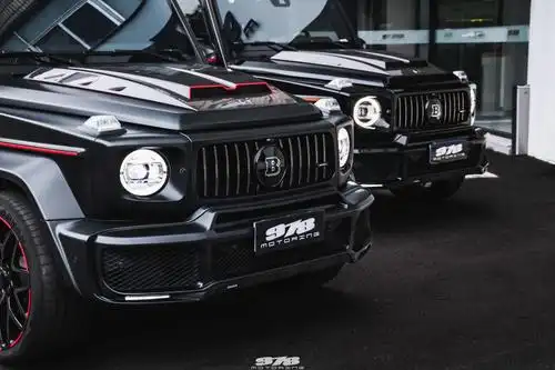 奔驰g63爆改巴博斯宽体