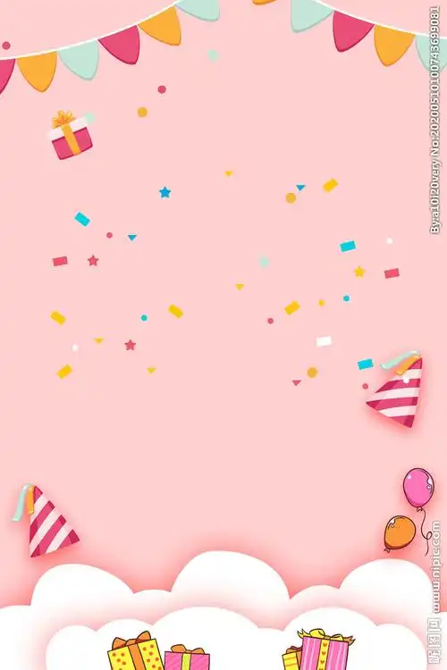 生日快乐h5背景贺卡海报设计图__图片素材_其他_设计图库_昵图网nipic