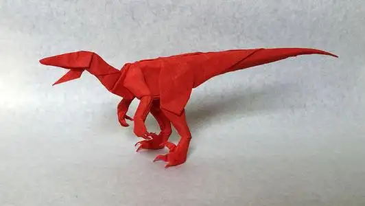 折纸王子迅猛龙的折法