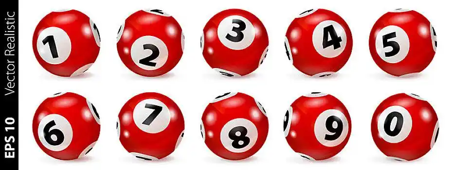 红色,彩票,数字,球,隔绝