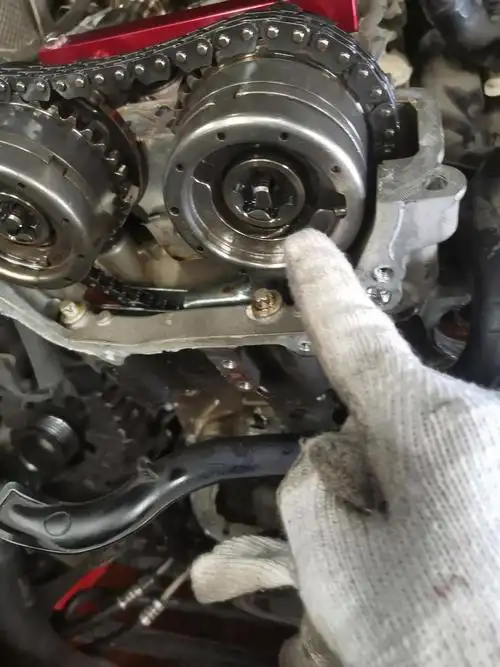 276发动机正时工具怎么用!信号盘怎么对_奔驰_奔驰m级amg_汽车大师