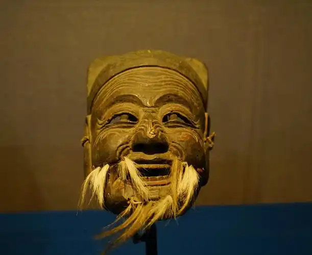 远古的表情贵州土家族傩戏面具2