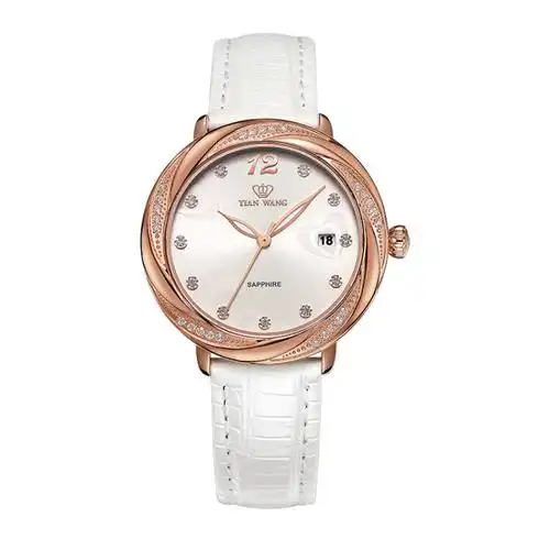 天王表(tianwang)手表 皮带石英女表白色 ls3832p/d-w【图片 价格