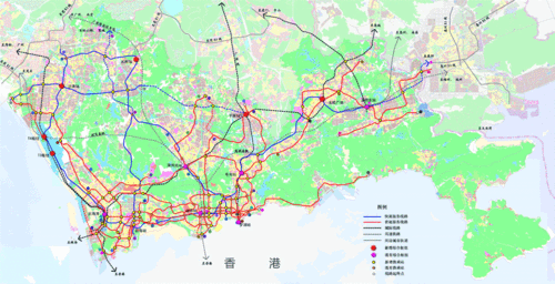 自己设计的17号线与15号线南段-深 圳区-地铁族