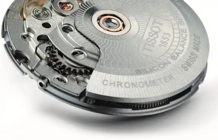 天梭powermatic 80机芯侧面图