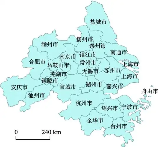 1,包括上海,江苏省的南京无锡常州苏州南通等26市长江三角洲城市群