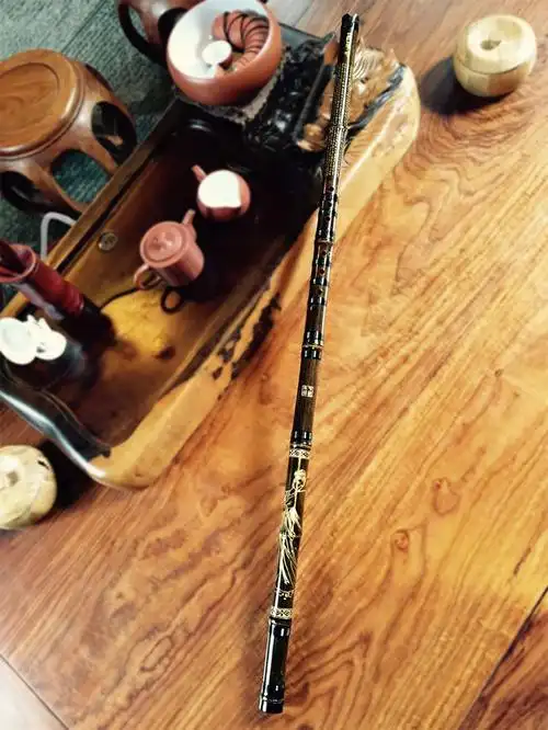 玉屏箫笛 葬花吟紫竹收藏洞箫(质朴款)演奏级洞萧 定制款 六孔d调