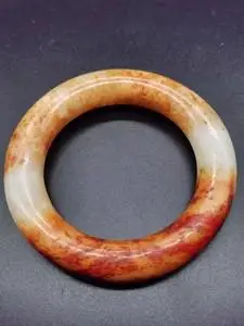 古玉手镯汉代玉器老玉和田玉真品开门古玩 老玉镯包老出土古玉