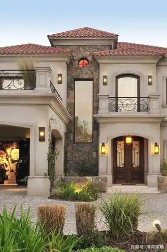 地中海风格的别墅外观设计