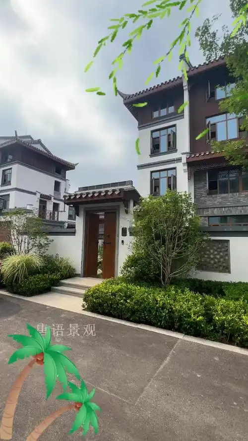 徽派新中式别墅设计,设计布局细心,层次感十足