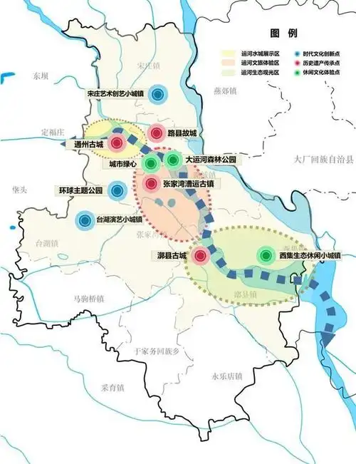 通州大运河文化带保护建设规划发布,2025年大运河北首盛景再现