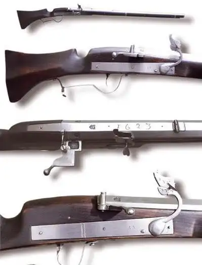 古斯塔夫二世改良的1630年式苏尔火绳枪