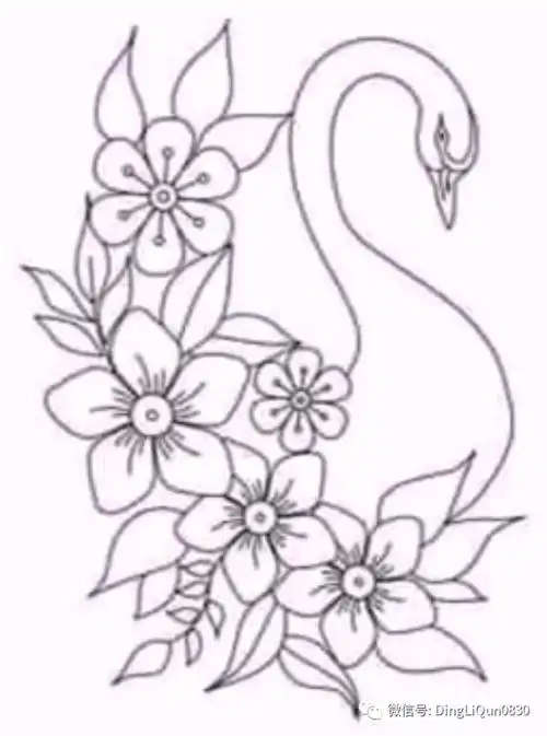 电脑刺绣图案大全手工刺绣图案大全图纸