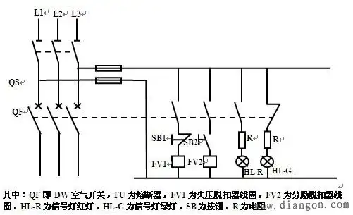 断路器分励脱扣器原理图解