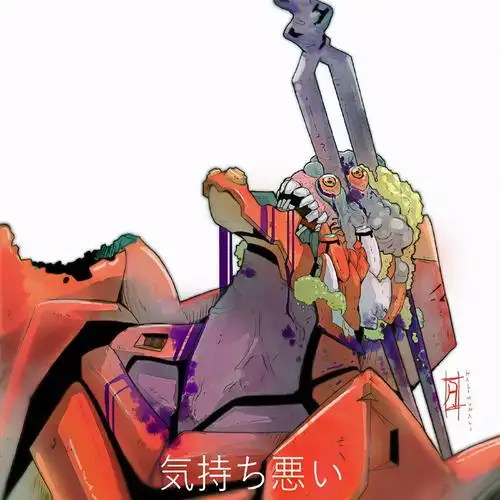 eva帅气插画头像合集,大家喜欢哪张呢?_初号机