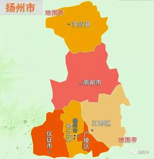 看扬州如何从52万km05变为6634km05的?