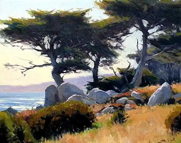 你是否也想和我一起欣赏这位大师的风景油画呢?