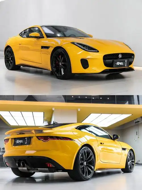 捷豹f-type葵花黄