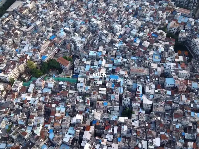 石牌村广州最大的城中村之一