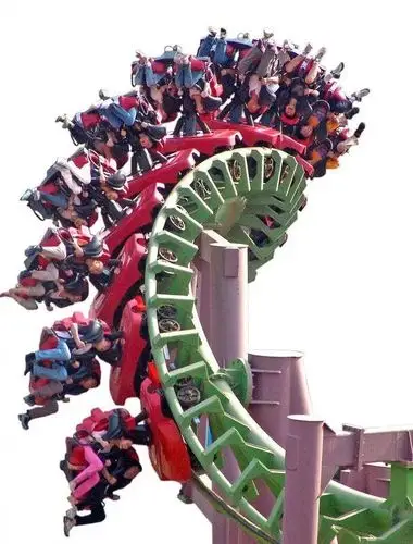 的幸福停留在这一刻——神舟号过山车向你发出胆量挑战邀请够胆你就来