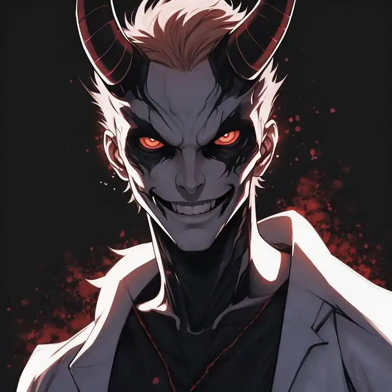 94冷酷帅气恶魔男生头像97