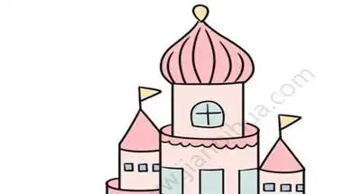 城堡简笔画