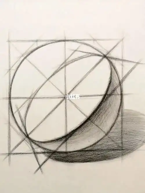 素描球体怎么画