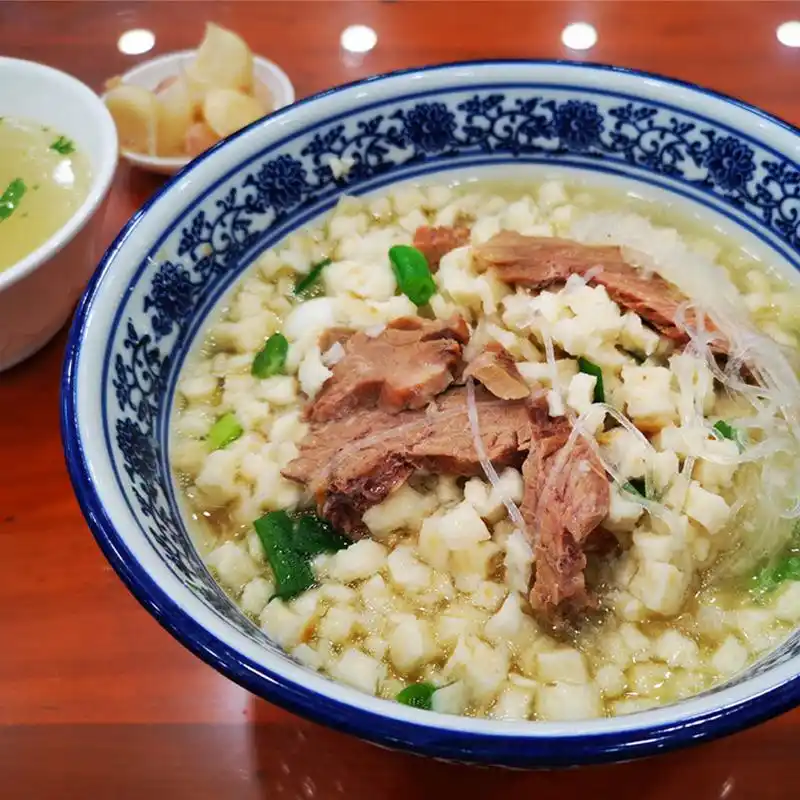 牛羊肉泡馍345g老米家西安特产陕西名吃回民街特色方便食品羊肉泡馍2