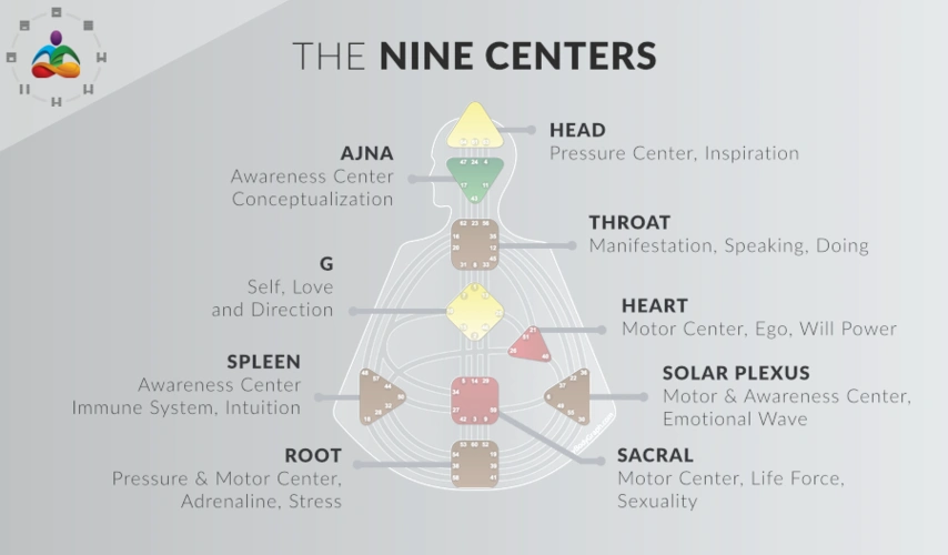 人类图九大能量中心定义很厉害吗