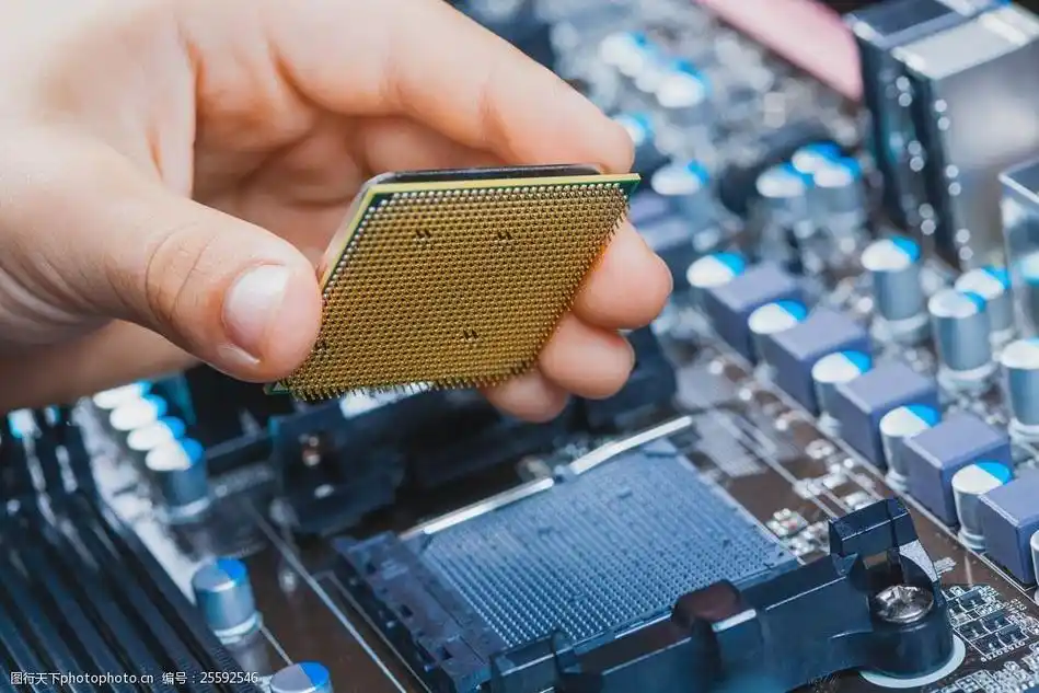 电脑cpu芯片图片