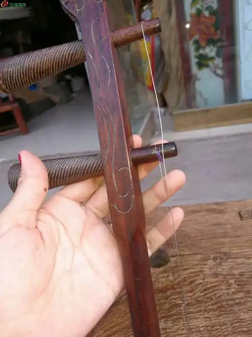 老黄花梨龙头二胡