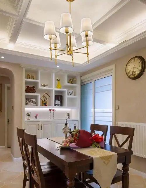 餐厅吊顶装修效果图餐饮店吊顶装修效果图