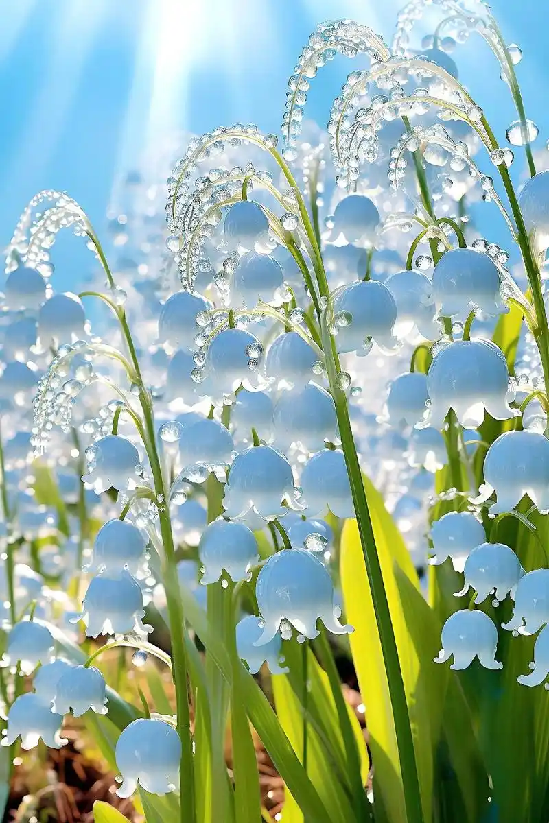 turbo and 冰蓝色06铃兰花94.这