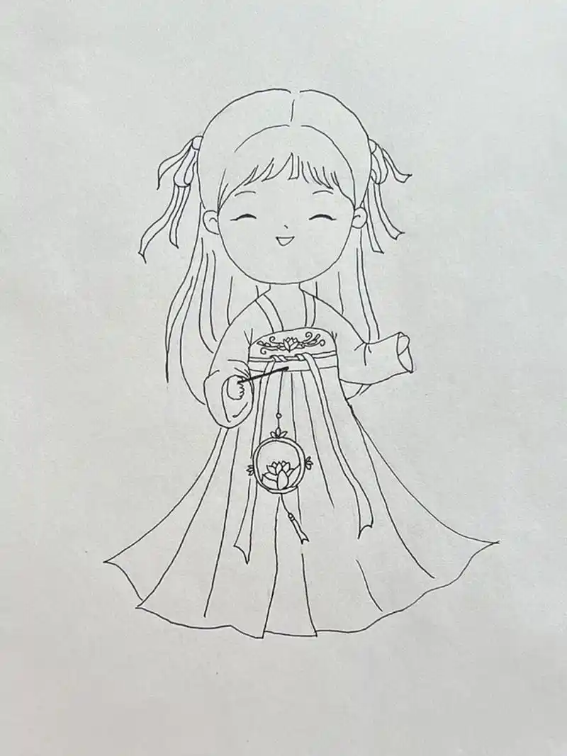 q版古装头像 #手绘# #头像# #手绘头像# #可爱头像# #女生头像# #q版