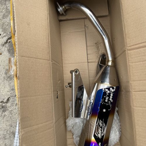 巧格福喜鬼火改装mkr4v白铁排气管