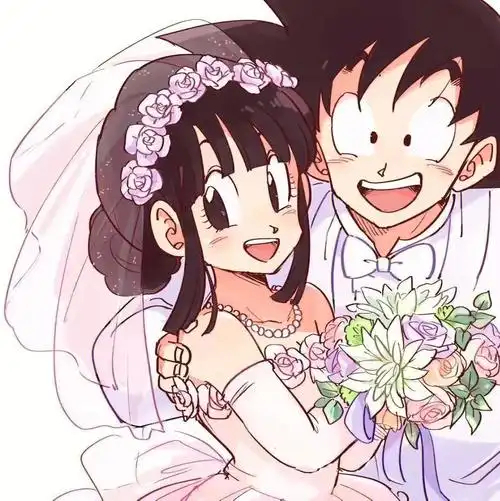 七龙珠悟空琪琪情侣头像