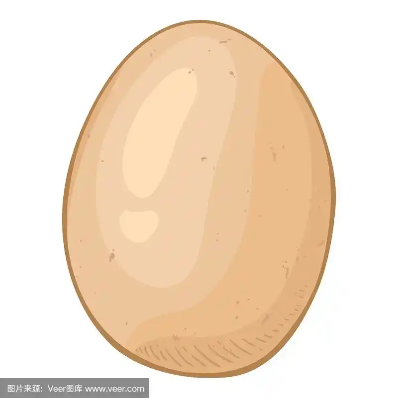 矢量卡通鸡蛋