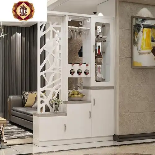 玄关柜屏风厅现代简约客厅餐厅隔断装饰鞋柜落地双面多功能酒柜