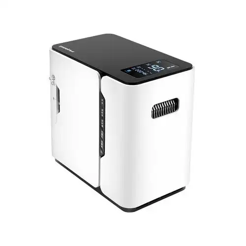 鱼跃制氧机家用老人吸氧机孕妇吸氧老人家用高原小型便携式氧气机多图