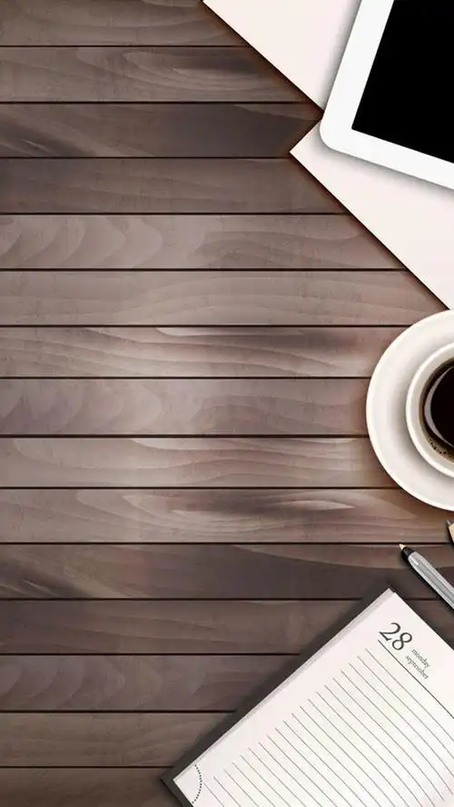 现代咖啡杯h5背景