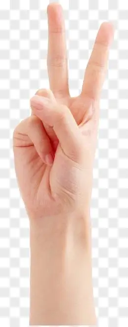 高清三个手指手势