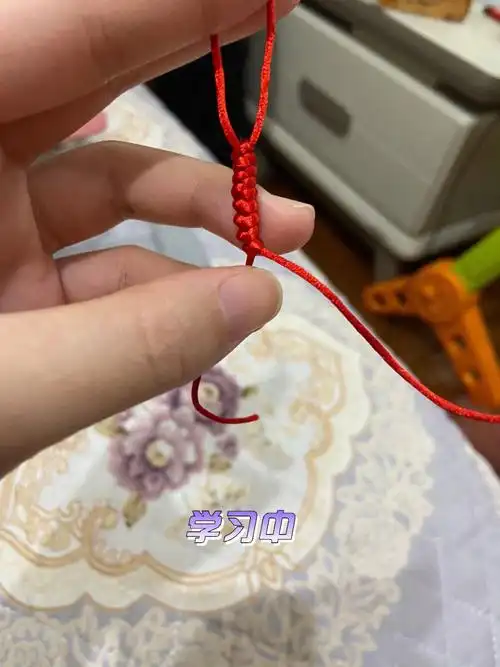 0基础学习编手绳蛇结成功70