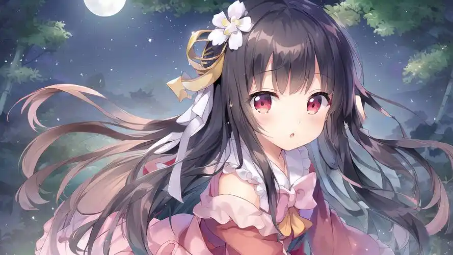 壁纸分享——东方project:蓬莱山辉夜_生活_人类_地球